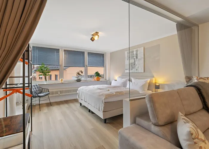 Appartamento Primero Relax-home I Premium Ab 90qm I Balkon Garage I A8-fuggerei *