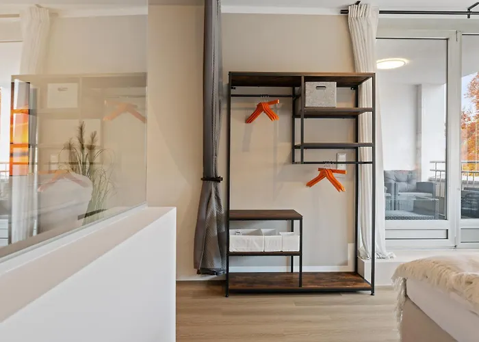 Primero Relax-home I Premium Ab 90qm I Balkon Garage I A8-fuggerei 아파트 *