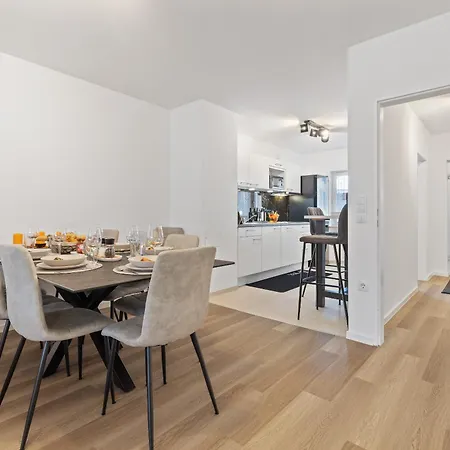 Primero Relax-home I Premium Ab 90qm I Balkon Garage I A8-fuggerei Apartamento
