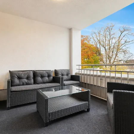 Appartement Primero Relax-home I Premium Ab 90qm I Balkon Garage I A8-fuggerei *
