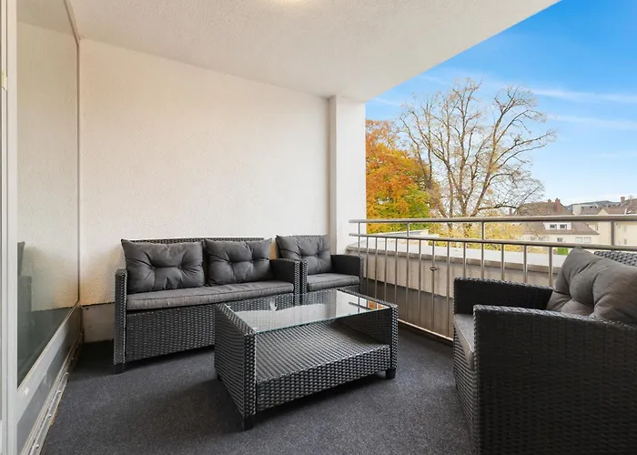 Appartement Primero Relax-home I Premium Ab 90qm I Balkon Garage I A8-fuggerei *